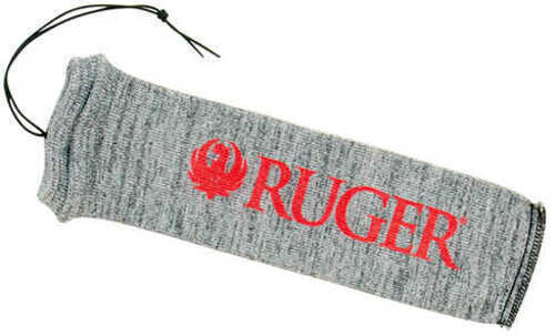 Allen Company Ruger Silicone Treated Knit Handgun Sock, Gray, 14"